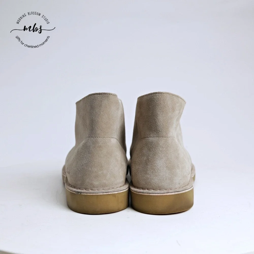 Clarks Desert Boot Classic Heritage Minimalist Chukka Boots Sand Men 13